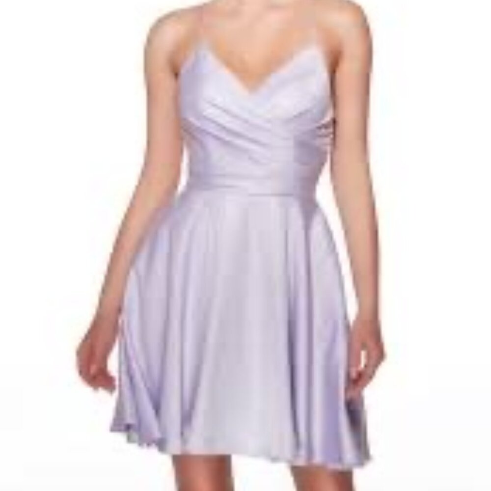 JJS HOUSE HOMECOMING DRESS - NWT SIZE 8 - LILAC